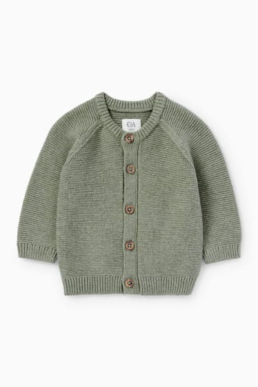 Bébés garçons - Animaux de la forêt - ensemble bébé - 3 pièces - vert
