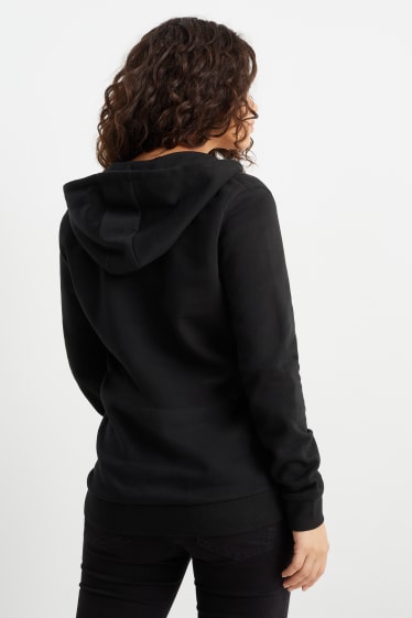 Damen - Still-Hoodie - schwarz