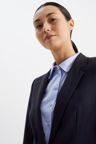 Mujer - Americana de oficina - entallada - Mix & Match - azul oscuro