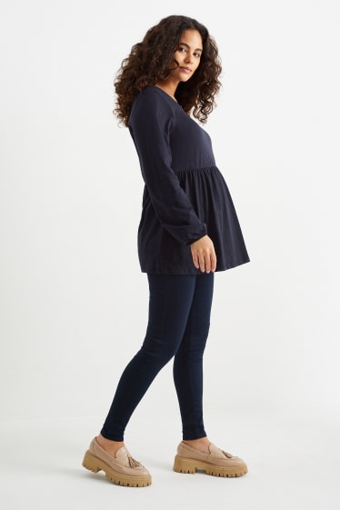 Women - Maternity trousers - skinny fit - LYCRA® - dark blue