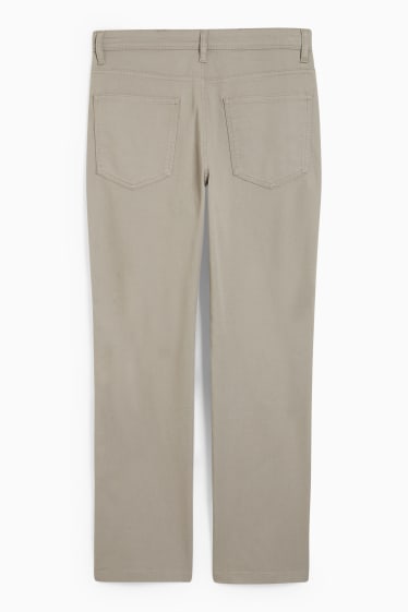 Herren - Hose - Regular Fit - hellgrau-melange