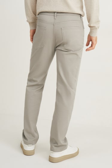 Herren - Hose - Regular Fit - hellgrau-melange