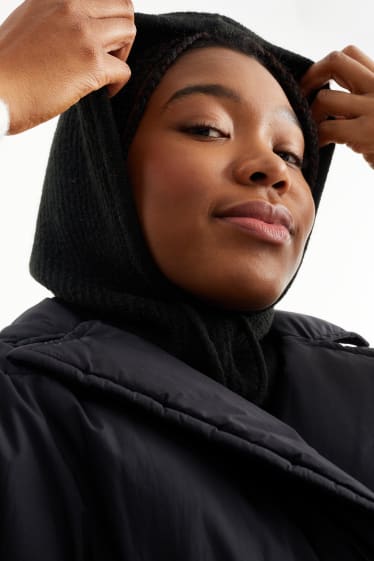 Damen - Balaclava - schwarz