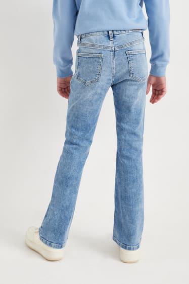 Kinder - Kick Flared Jeans - LYCRA® - helljeansblau