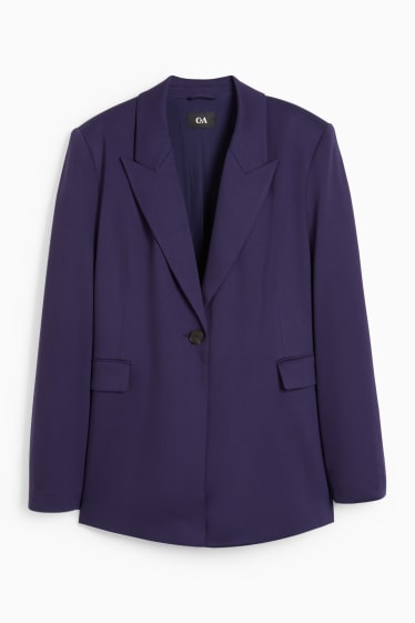 Femmes - Blazer - relaxed fit - violet