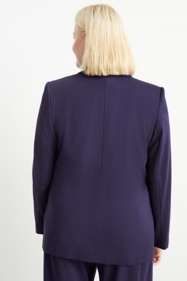 Femmes - Blazer - relaxed fit - violet