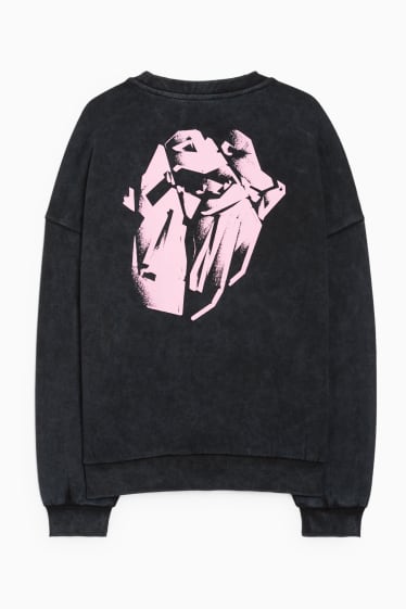 Damen - Sweatshirt - Rolling Stones - schwarz