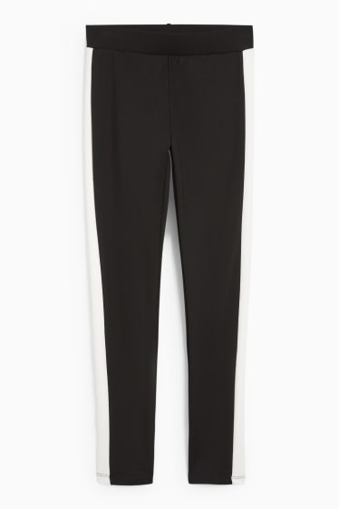 Kinder Mädchen - Leggings - schwarz