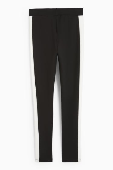 Kinder Mädchen - Leggings - schwarz