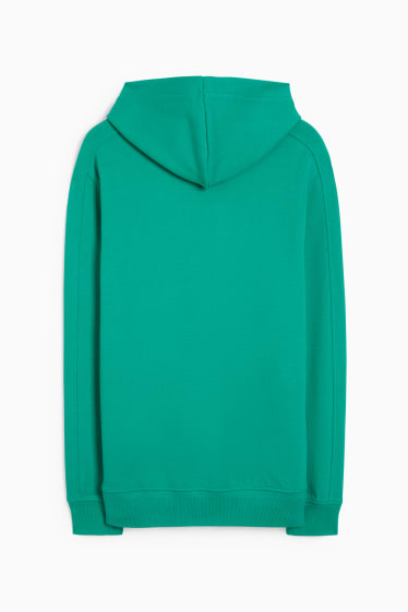 Hombre - Sudadera con capucha - verde