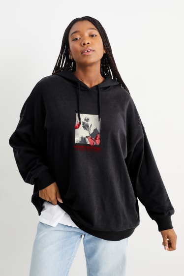 Damen - CLOCKHOUSE - Hoodie - dunkelgrau