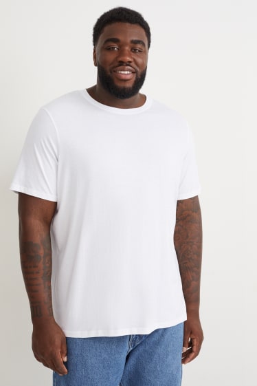 Hommes - Lot de 5 - T-shirts - blanc