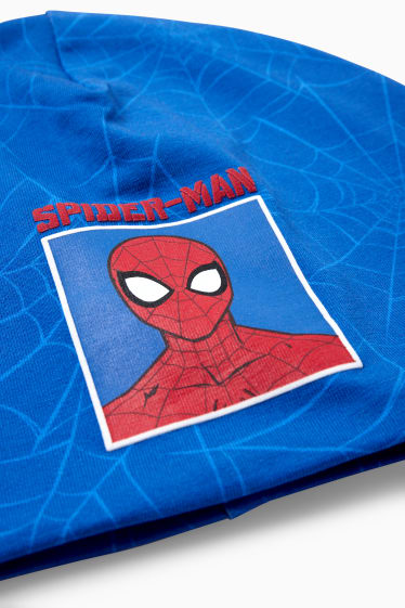 Kinder - Spider-Man - Mütze - blau