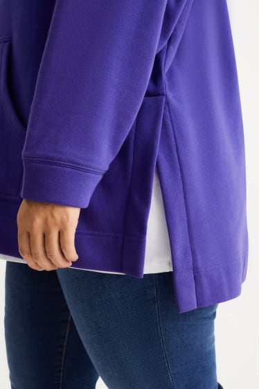 Femmes - Sweat à capuche - violet
