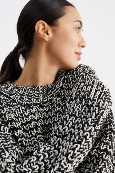 Mujer - Jersey - blanco / negro