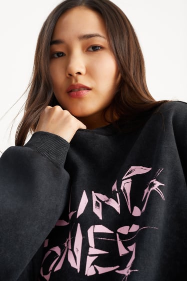 Damen - Sweatshirt - Rolling Stones - schwarz