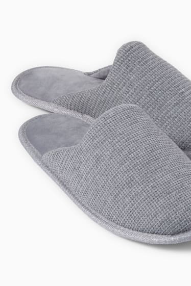 Women - Slippers - light gray