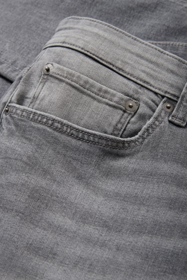 Pánské - Skinny jeans - LYCRA® - džíny - světle šedé