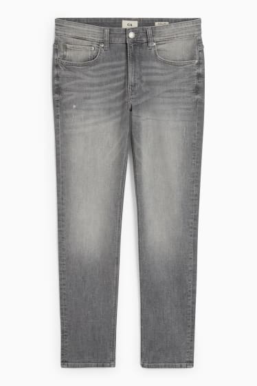 Bărbați - Skinny jeans - LYCRA® - denim-gri deschis
