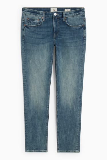 Pánské - Skinny jeans - LYCRA® - džíny - modrošedé