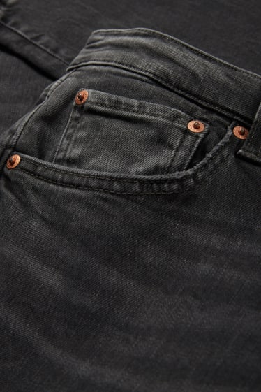 Bărbați - Relaxed tapered jeans - denim-gri închis