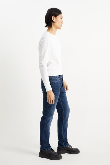 Pánské - Slim jeans - džíny - modré