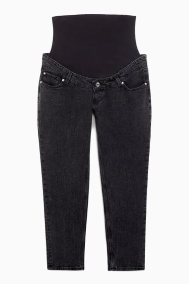 Femmes - Jean de grossesse - tapered jean - LYCRA® - jean gris foncé