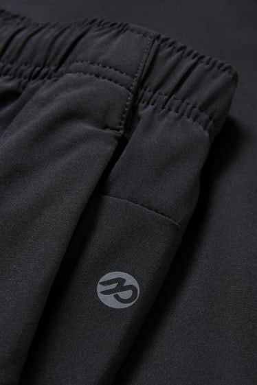 Hommes - Pantalon de sport - 4 Way Stretch - Flex - noir