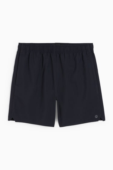 Hommes - Short de sport - bleu foncé