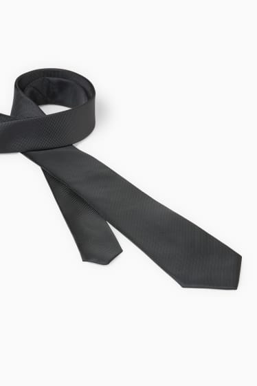 Men - Tie - black