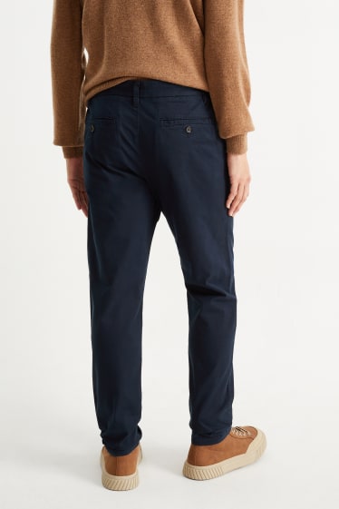 Hombre - Chinos - tapered fit - Flex - azul oscuro