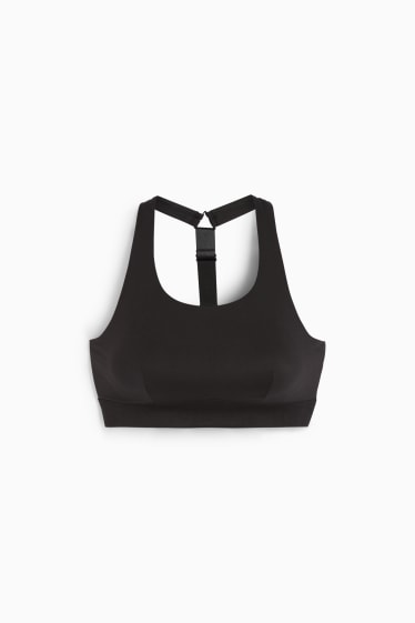 Women - Sports bra - padded - 4 Way Stretch - black