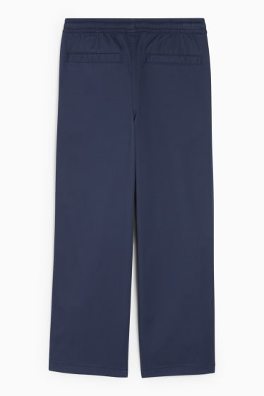 Kinder Jungen - Stoffhose - dunkelblau