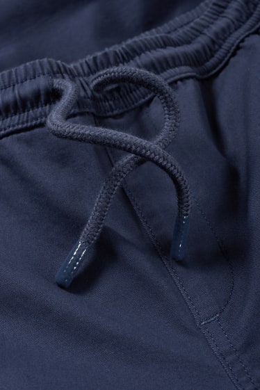 Kinder Jungen - Stoffhose - dunkelblau