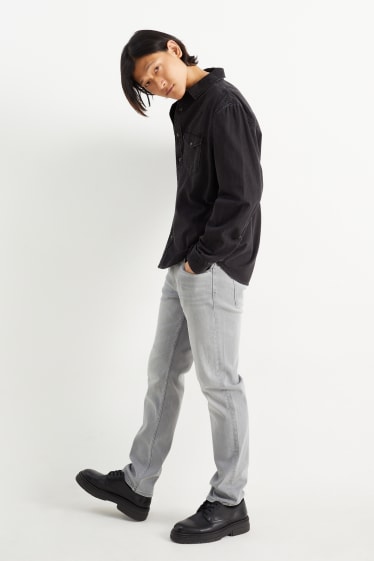 Men - Slim jeans - denim-light gray