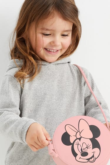 Children - Minnie Mouse - shoulder bag - faux leather - rose