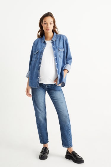 Donna - Jeans premaman - tapered fit - LYCRA® - jeans blu