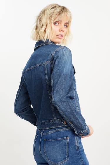 Femmes - Veste en jean - LYCRA® - jean bleu