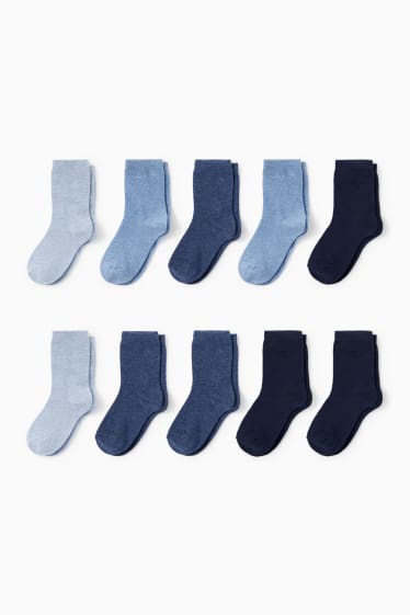 Kinder - Multipack 10er - Socken - dunkelblau