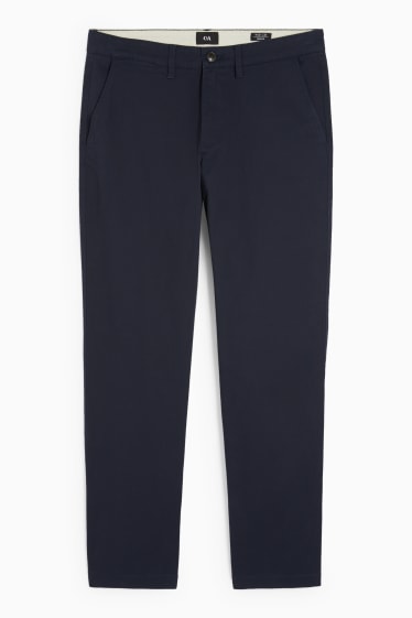 Home - Pantalons xinos - regular fit - blau fosc