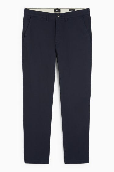 Heren - Chino - regular fit - donkerblauw