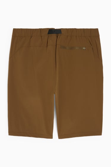Uomo - Shorts tecnici - marrone