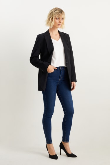 Femmes - Lot de 2 - jegging jeans - high waist - jean bleu