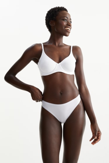 Donna - Reggiseno con ferretti - bianco