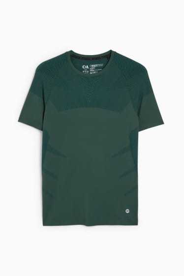 Pánské - Funkční tričko - 4 Way Stretch - zelená