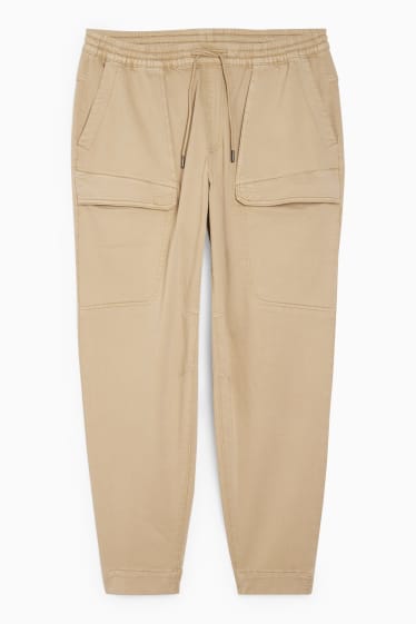 Home - Pantalons cargo - tapered fit - beix