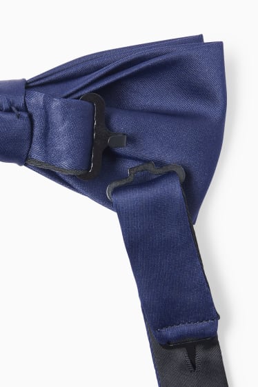 Heren - Vlinderstrikje - donkerblauw