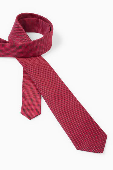 Mężczyźni - Krawat - czerwony