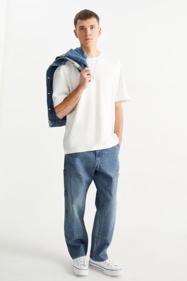 Uomo - Jeans cargo - relaxed fit - jeans azzurro