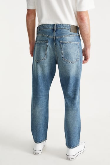 Men - Carrot jeans - denim-light blue